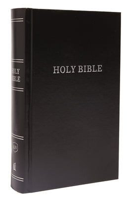 KJV, Pew Bible, Hardcover, Black, Red Letter Edition -- Thomas Nelson, Hardcover