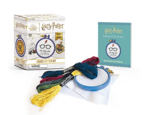 Harry Potter Cross-Stitch Kit -- Running Press, Paperback
