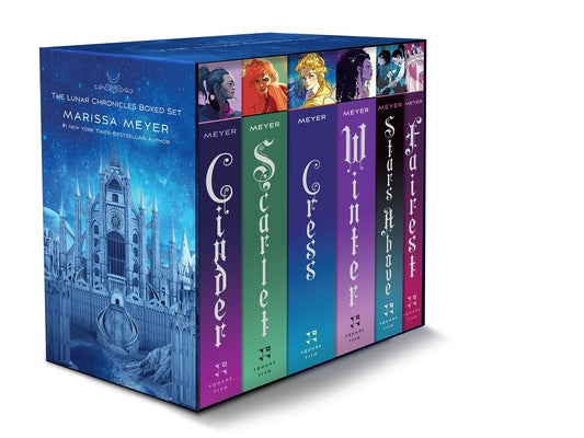 The Lunar Chronicles Boxed Set: Cinder, Scarlet, Cress, Fairest, Stars Above, Winter -- Marissa Meyer, Paperback