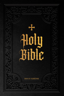Douay-Rheims Bible Large Print Edition -- Tan Books, Imitation Leather