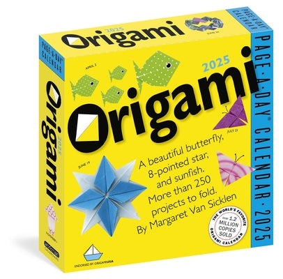 Origami Page-A-Day(r) Calendar 2025: More Than 250 Projects to Fold -- Margaret Van Sicklen, Daily