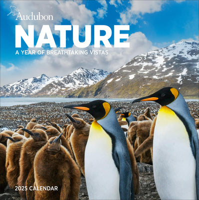 Audubon Nature Wall Calendar 2025: A Year of Breathtaking Vistas -- National Audubon Society, Wall