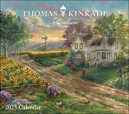 Thomas Kinkade Studios 2025 Deluxe Wall Calendar -- Thomas Kinkade, Wall