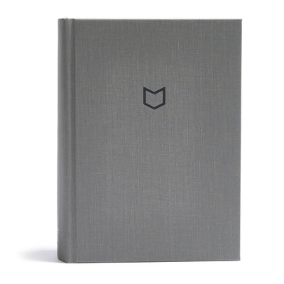 CSB He Reads Truth Bible, Charcoal Cloth Over Board -- He Reads Truth, Hardcover