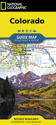 Colorado Map -- National Geographic Maps, Folded