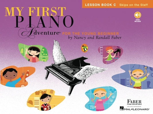 My First Piano Adventure Lesson Book C with Online Audio -- Nancy Faber, Paperback