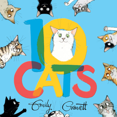 10 Cats -- Emily Gravett, Hardcover