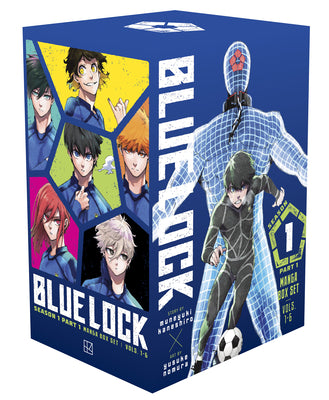 Blue Lock Season 1 Part 1 Manga Box Set -- Muneyuki Kaneshiro, Paperback