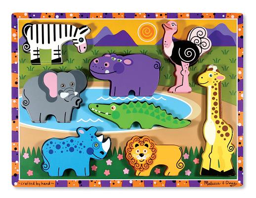 Cover Image for Safari Chunky Puzzle -- Melissa & Doug, Other