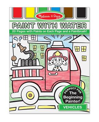 Cover Image for Paint with Water - Vehicles -- Melissa & Doug, Other