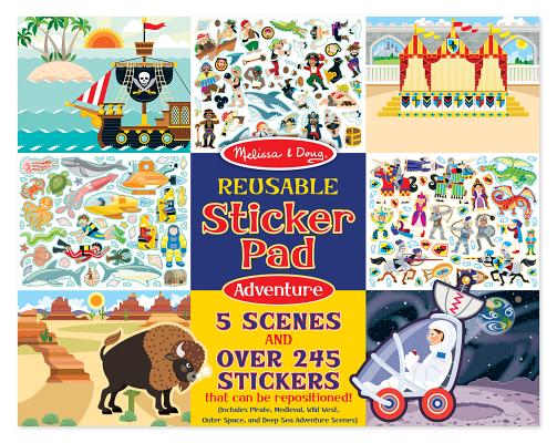 Cover Image for Reusable Sticker Pad - Adv Pad -- Melissa & Doug, Other