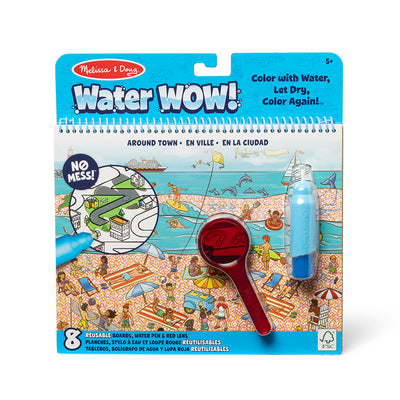 Cover Image for Melissa & Doug Water Wow Around Town Deluxe Water Reveal Pad -- Melissa & Doug, Other