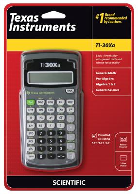 Cover Image for Ti30xa Scientific Calculator [With Battery] -- Texas Instruments, Other