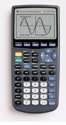 Cover Image for Texas Instruments Ti-83 Plus Graphing Calculator: Battery Backup, Impact Resistant Cover - 160 Kb, 24 Kb - Rom, RAM - 8 Line(s) - 16 Digits - Battery -- , Mixed Media Product