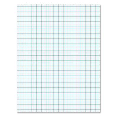 Cover Image for Ampad Notepad, 8.5 X 11, Quad Ruled, White, 50 Sheets/Pad (Top22-030c) -- Ampad, OO