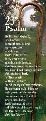 Cover Image for Shepherd's Staff 23rd Psalm -- Warner Press, Other