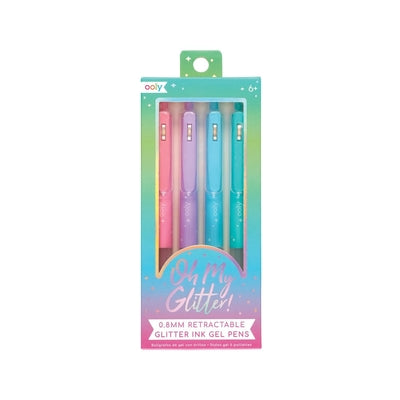 Cover Image for Oh My Glitter Retractable Glitter Gel Pens 4 -- , Other