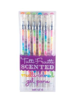 Cover Image for Tutti Fruitti Scented Gel Pens - Set of 6 -- Ooly, Other