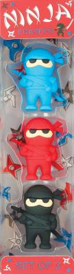 Cover Image for Ninja Puzzle Erasers - Set of -- Ooly, Other