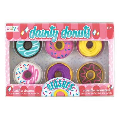 Cover Image for Dainty Donuts Scented Erasers - Set of 6 -- Ooly, Other