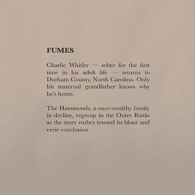 Fumes -- William Dozier, Paperback