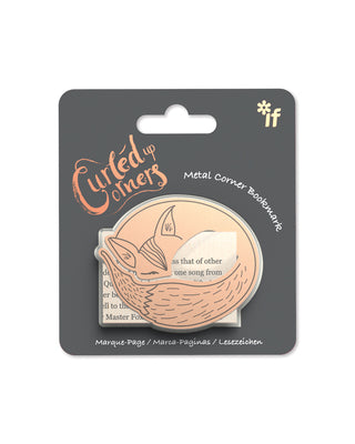 Cover Image for Curled Up Corners Bookmark Furled Fox -- If USA, Other