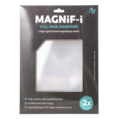 Cover Image for Magnif-I Full Page Magnifier -- If USA, Other