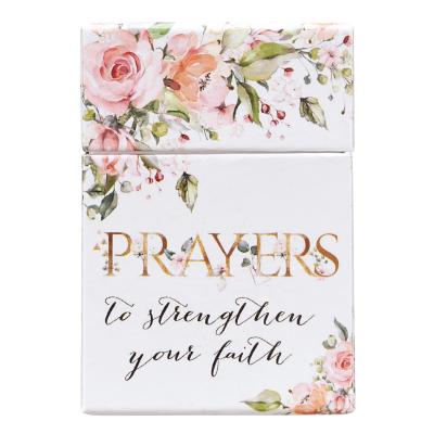 Cover Image for Prayers to Strengthen Your Faith, a Box of Blessings -- Christian Art Gifts, Other