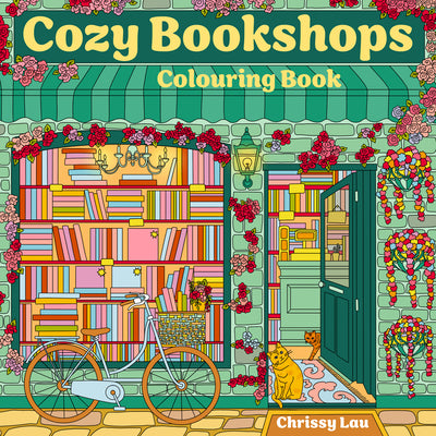 Cover Image for Cozy Bookshops: Colouring Book -- Chrissy Lau, Paperback