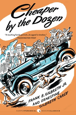 Cover Image for Cheaper by the Dozen -- Frank B. Gilbreth, Paperback