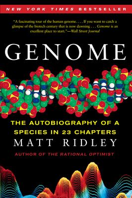 Cover Image for Genome: The Autobiography of a Species in 23 Chapters -- Matt Ridley, Paperback