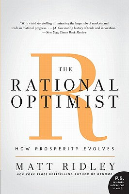 Cover Image for The Rational Optimist: How Prosperity Evolves -- Matt Ridley, Paperback