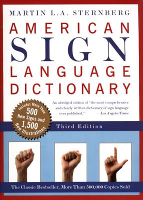 Cover Image for American Sign Language Dictionary-Flexi -- Martin L. Sternberg, Paperback