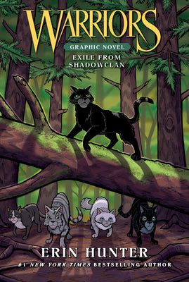 Cover Image for Warriors: Exile from Shadowclan (Full-Color Adventure) -- Erin Hunter, Paperback