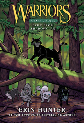 Cover Image for Warriors: Exile from Shadowclan (Full-Color Adventure) -- Erin Hunter, Hardcover