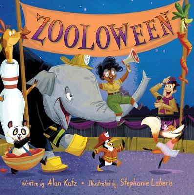 Cover Image for Zooloween -- Alan Katz, Hardcover