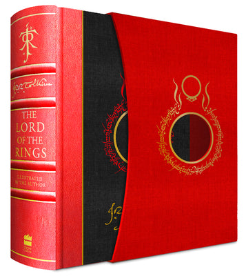 Cover Image for The Lord of the Rings Deluxe Illustrated by the Author: Special Edition -- J. R. R. Tolkien, Hardcover