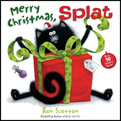 Cover Image for Merry Christmas, Splat: A Christmas Holiday Book for Kids -- Rob Scotton, Paperback