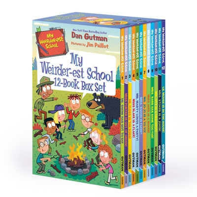 Cover Image for My Weirder-Est School 12-Book Box Set -- Dan Gutman, Mixed Media Product