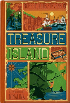 Cover Image for Treasure Island (Minalima Edition) -- Robert Louis Stevenson, Hardcover