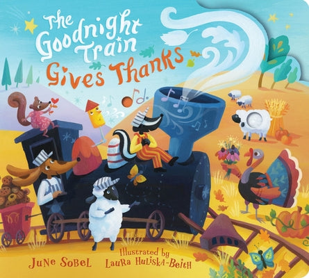 Cover Image for The Goodnight Train Gives Thanks -- June Sobel, Board Books