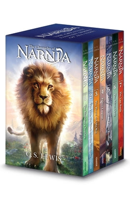 Cover Image for The Chronicles of Narnia Box Set (Books 1 to 7): The Classic Fantasy Adventure Series (Official Edition) -- C. S. Lewis, Boxed Set