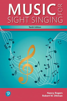Cover Image for Music for Sight Singing -- Nancy Rogers, Spiral