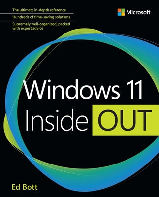 Cover Image for Windows 11 Inside Out -- Ed Bott, Paperback