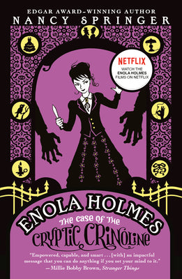 Cover Image for Enola Holmes: The Case of the Cryptic Crinoline -- Nancy Springer, Paperback
