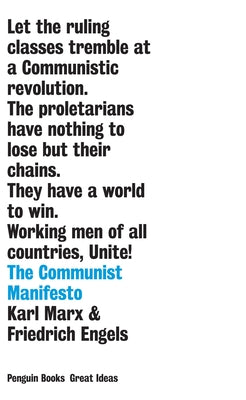 Cover Image for The Communist Manifesto -- Karl Marx, Paperback