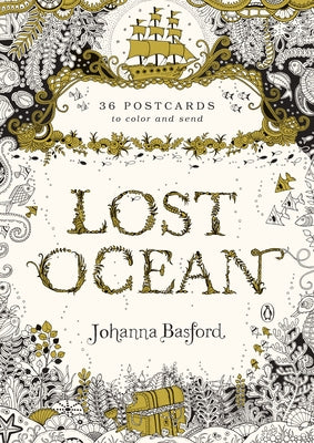 Cover Image for Lost Ocean: 36 Postcards to Color and Send -- Johanna Basford, Novelty