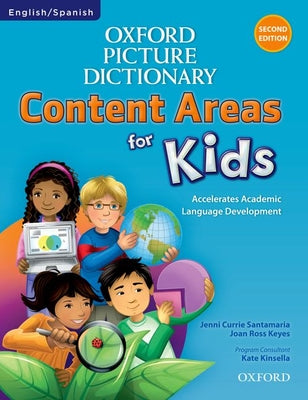 Cover Image for Oxford Picture Dictionary Content Area for Kids English-Spanish Dictionary -- Jenni Currie Santamaria, Paperback
