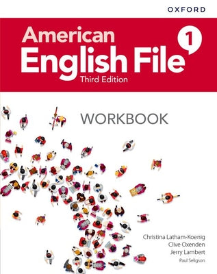Cover Image for American English File 3e Workbook 1 -- Oxford University Press, Paperback