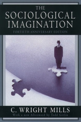 Cover Image for Sociological Imagination (Anniversary) -- C. Wright Mills, Paperback